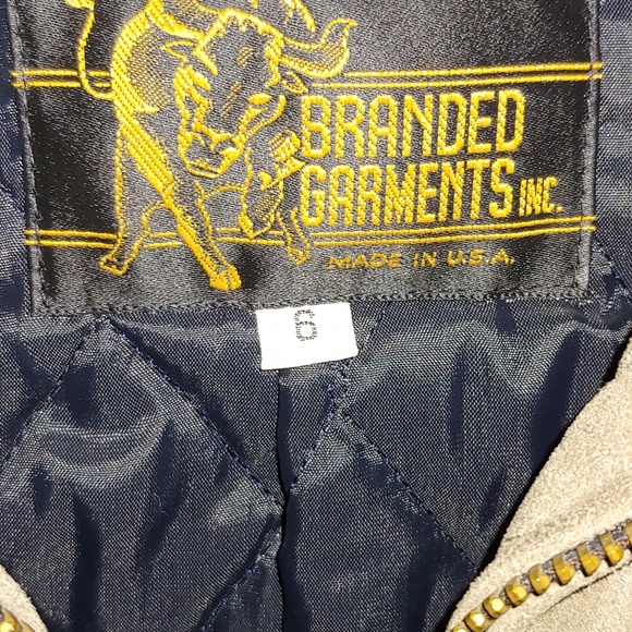 🍁Vintage 1960s🍁Suede Fringe Biker Jacket - Picture 3 of 7